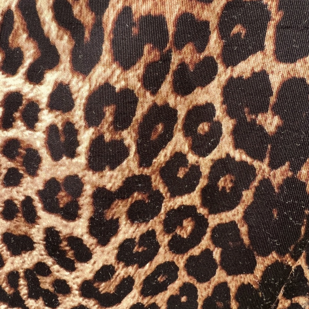 REIGN ON LEOPARD PEPLUM MIDI DRESS - Picture 3 of 7